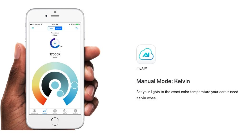 AI Prime 16HD Reef LED schwarz (55 W)