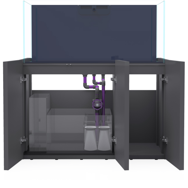 Nyos Opus G2 440 Pro-Line grey (125x55x55cm) 378 Liter