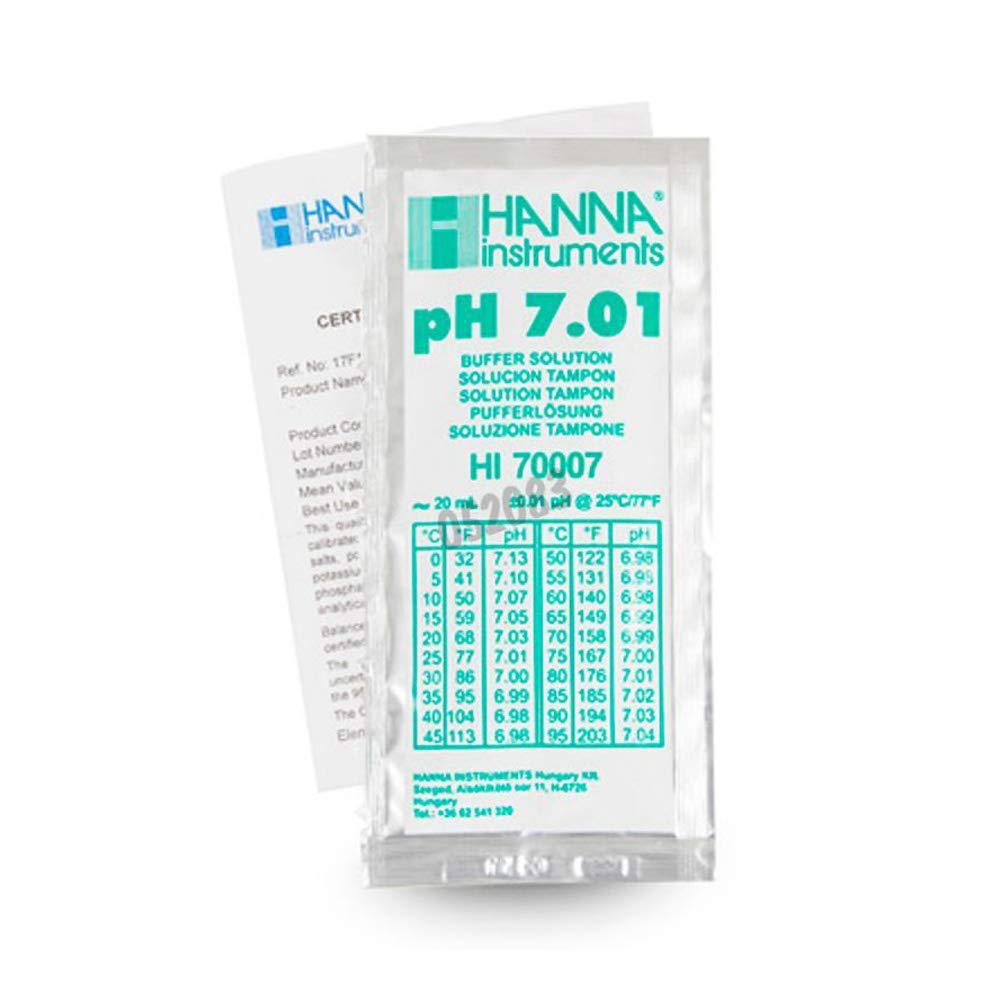 Hanna HI70007P Pufferlösung pH 7,01, 1x 20 ml-Beutel