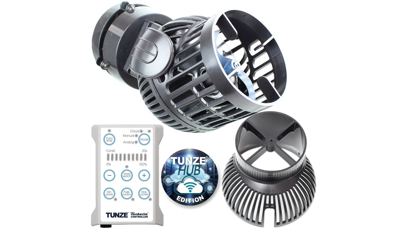 Tunze Turbelle Stream 6255 eco HUB Edition (max. 17.000 l/h / bis 27mm Glasstärke) (6255.005)