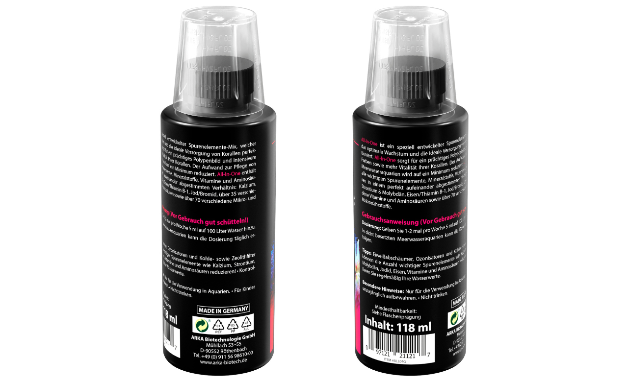 ARKA All in One Spurenelemente Versorgung 118 ml