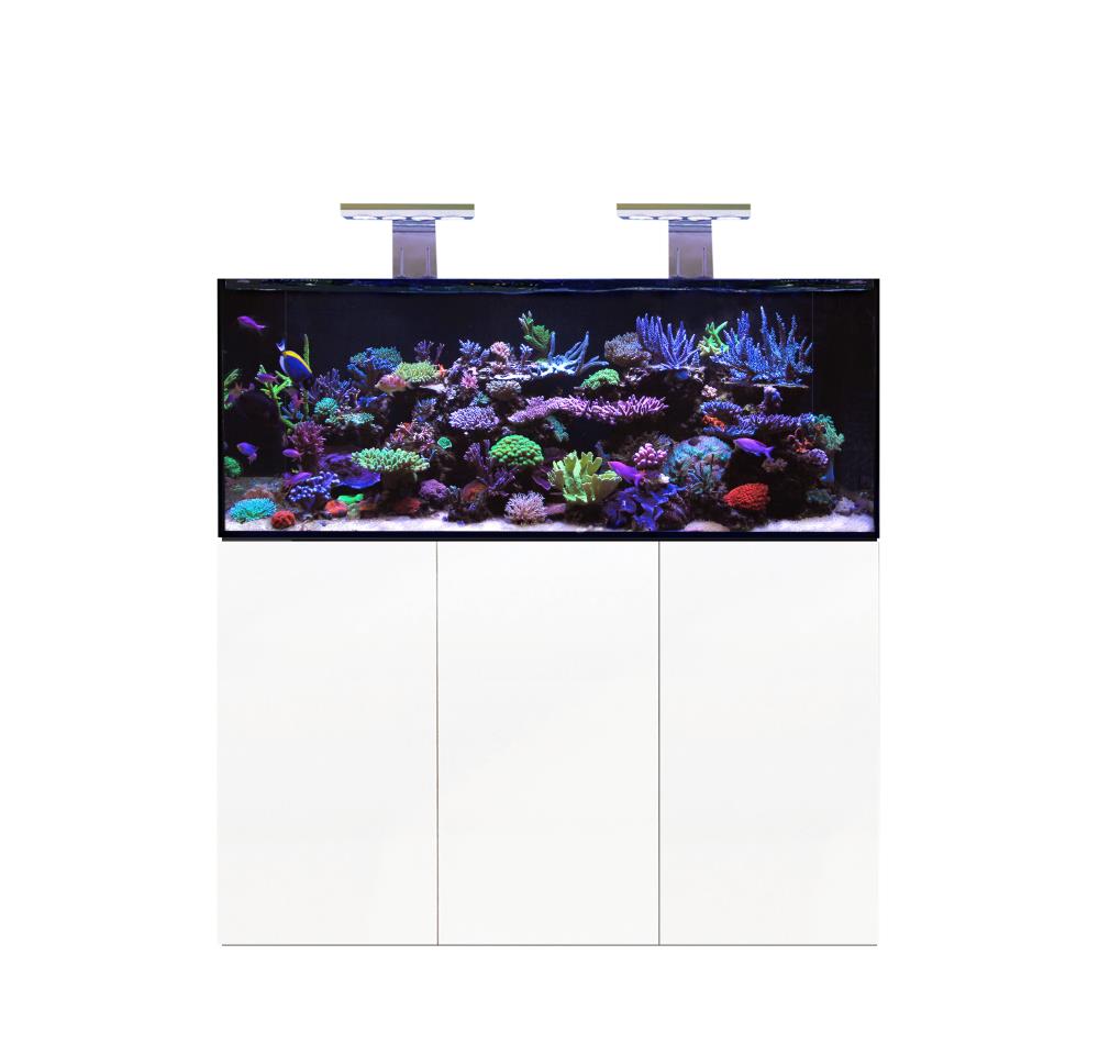 D-D AQUA-Pro Reef 1500 Metal Frame White Gloss Aquariumsystem 150x60x60cm