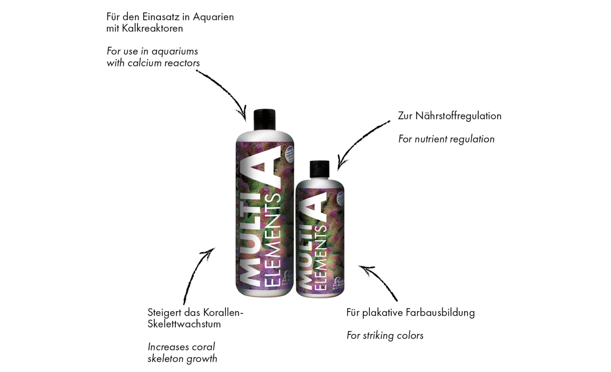 Fauna Marin Multi Elements A Kalkreaktor-Spurenelemente 1000 ml