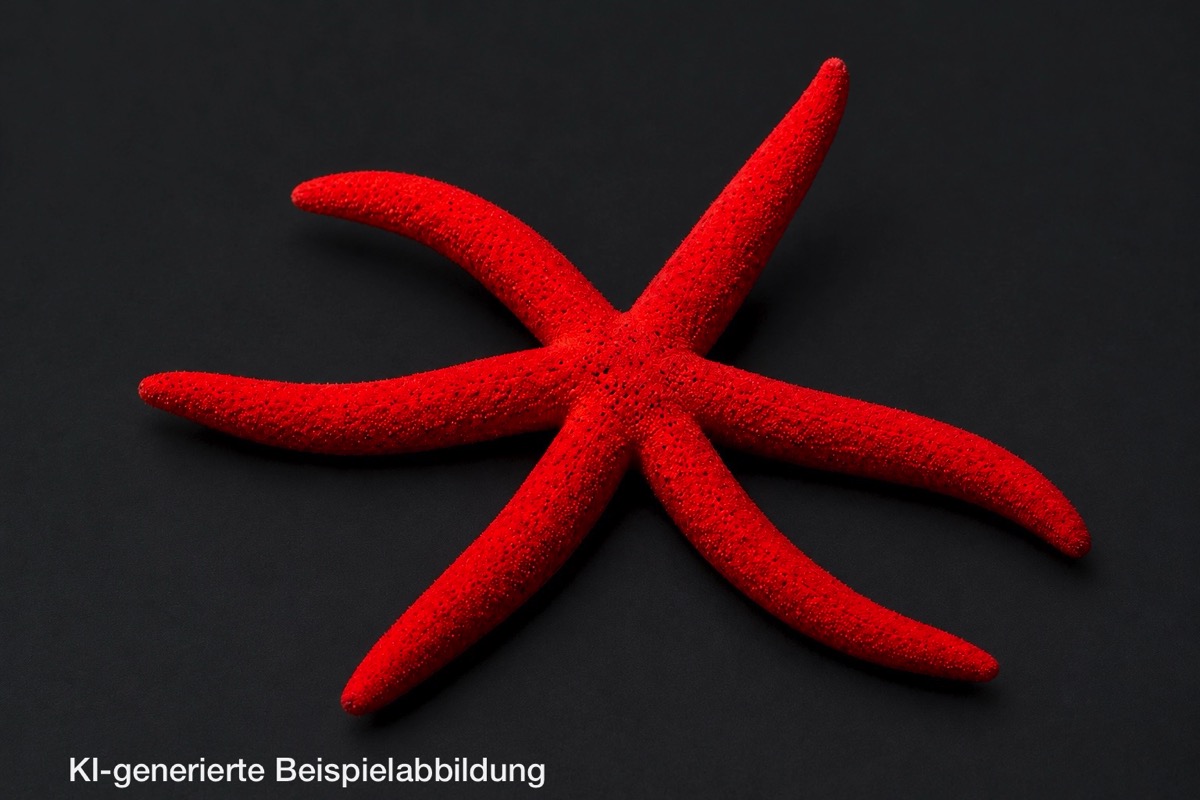 Echinaster luzonicus - Luzon Seestern rot