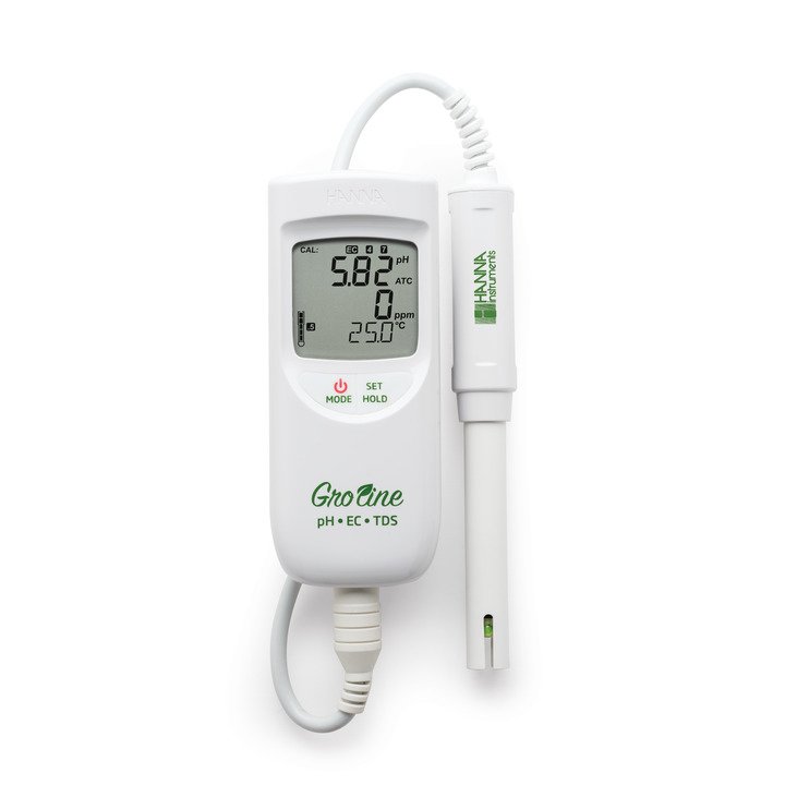 Hanna HI9814 Handmeter Groline pH/LF/TDS- und Temperaturmessgerät
