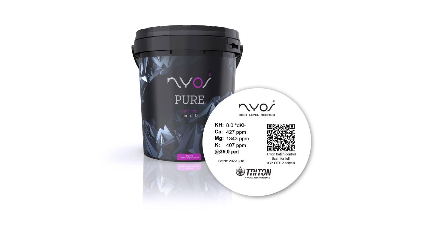 Nyos Pure Meersalz 20 kg Eimer