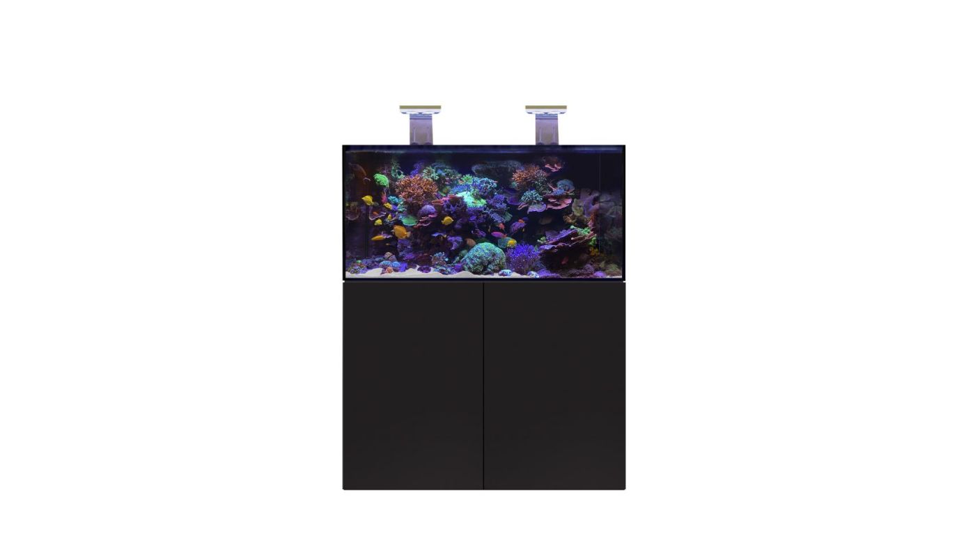D-D AQUA-Pro Reef 1200 Black Satin 120x60x56cm Aquariumsystem mit Holzschrank