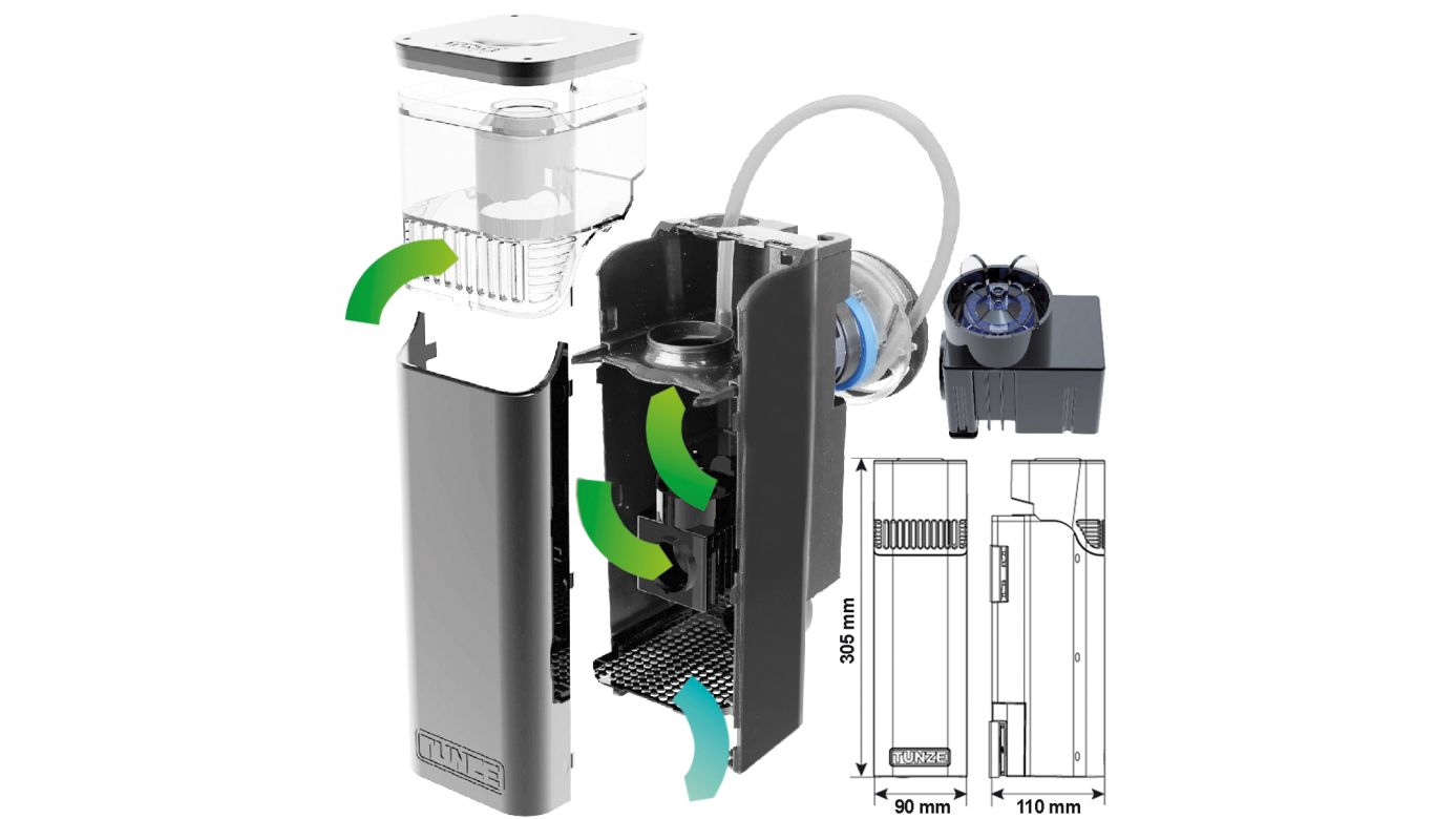 Tunze Comline DOC Skimmer 9004 Abschäumer (bis 250 Liter) (9004.000)