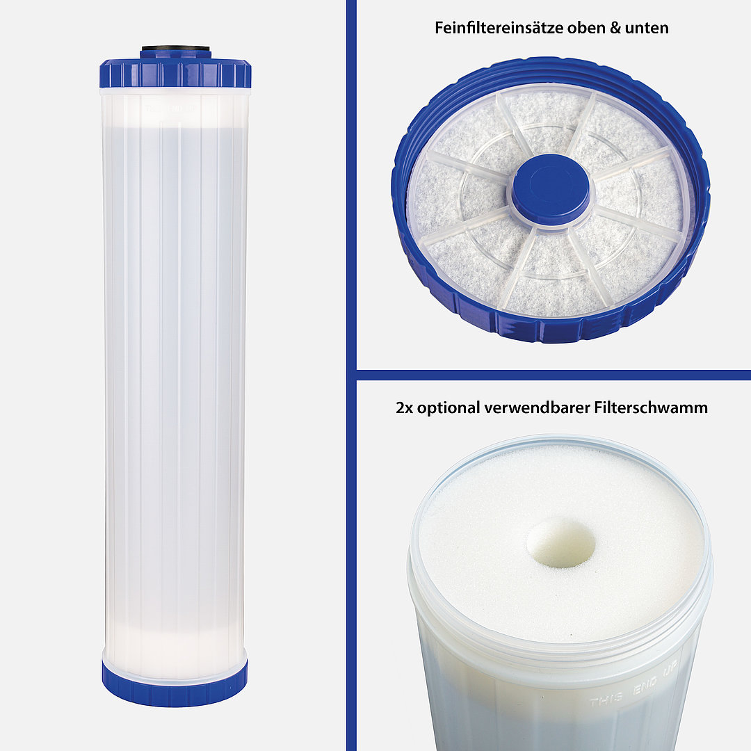 ARKA myAqua Multifilter 4 L inkl. Innenkartusche & Zubehör