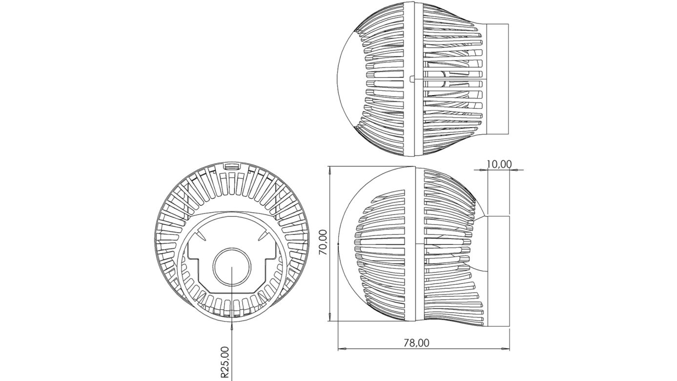 Tunze Turbelle Nanostream 6095 Wide Flow Strömungspumpe HUB Edition (max. 9500 l/h) (6095.005)