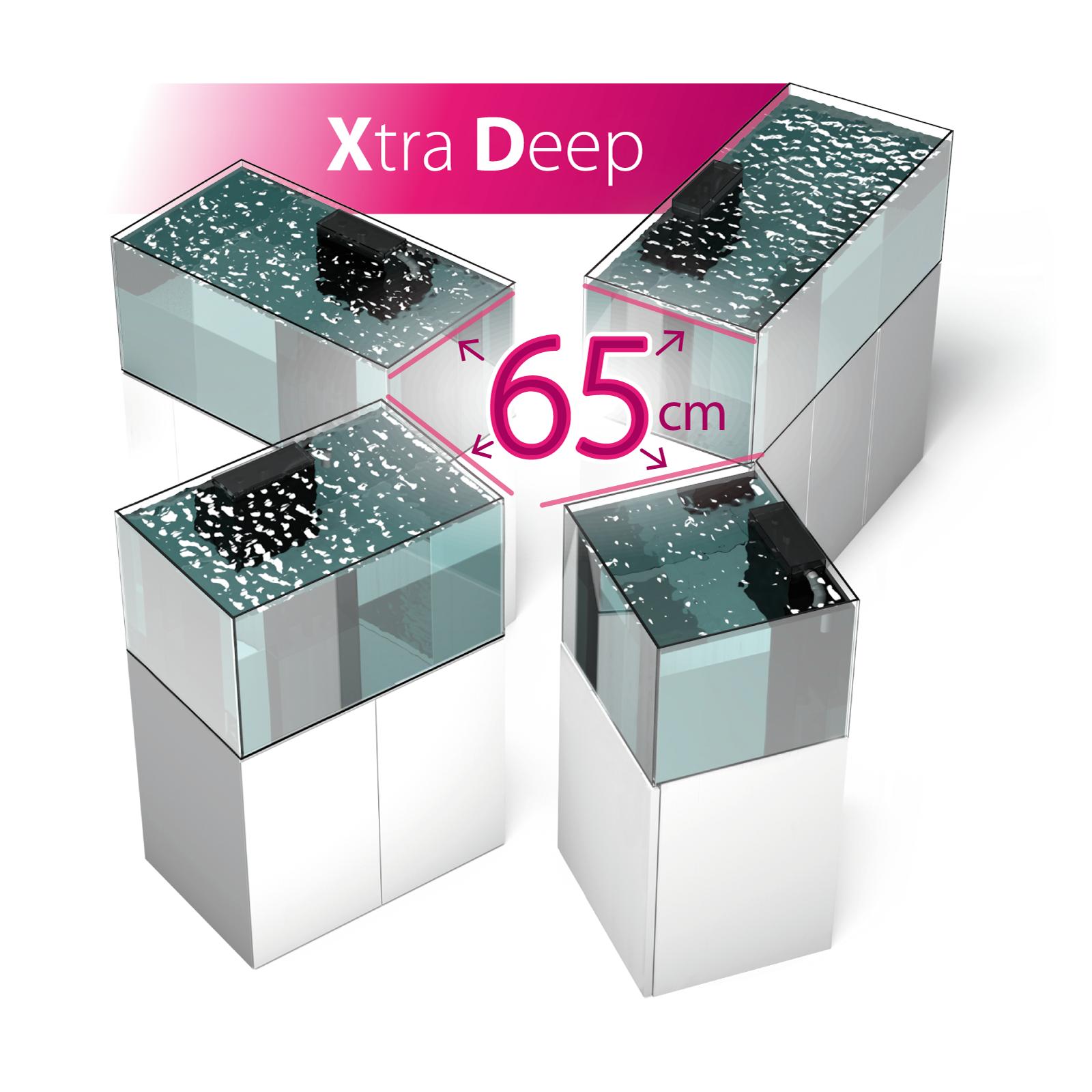 Aqua Medic Armatus 575 XD weiß 150x65x55 cm Aqua Medic Armatus 500 XD weiß 125x65x55 cm