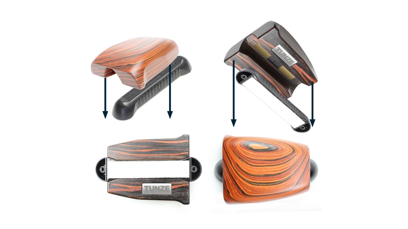 Tunze Premium Care Booster Palisander für Care Magnet long, strong & strong+ (0222.003)