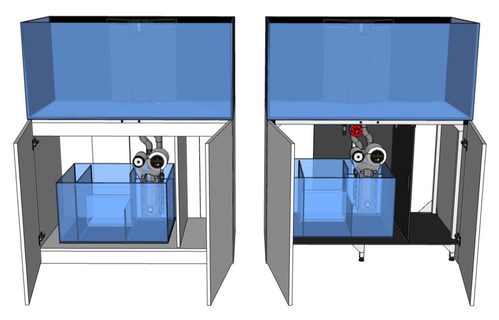 D-D AQUA-Pro Reef 1200 Carbon Oak 120x60x56cm Aquariumsystem mit Holzschrank D-D AQUA-Pro Reef 1200 Carbon Oak 120x60x56cm Aquariumsystem mit Holzschrank