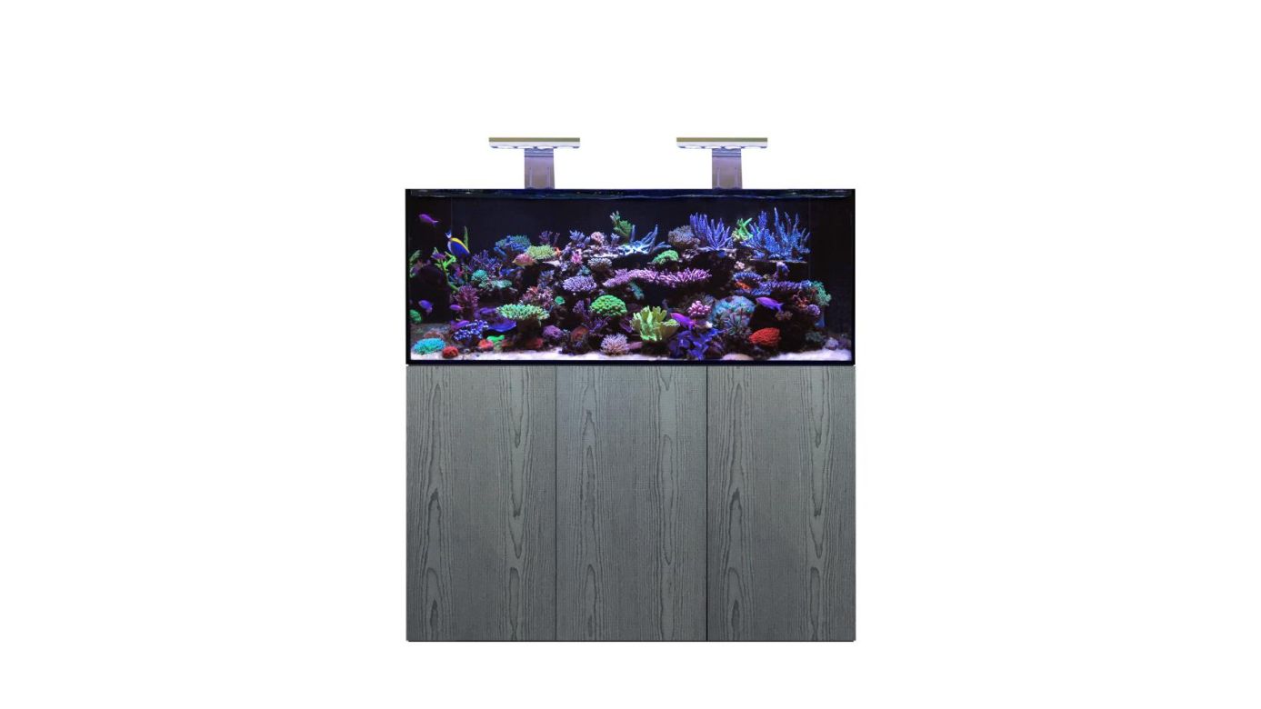 D-D AQUA-Pro Reef 1500 Metal Frame Carbon Oak Aquariumsystem 150x60x56cm