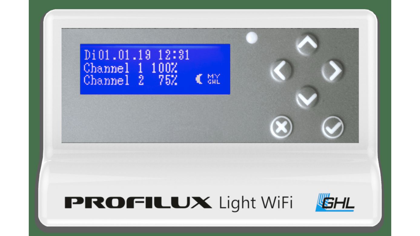GHL ProfiLux Light WIFI schwarz universal