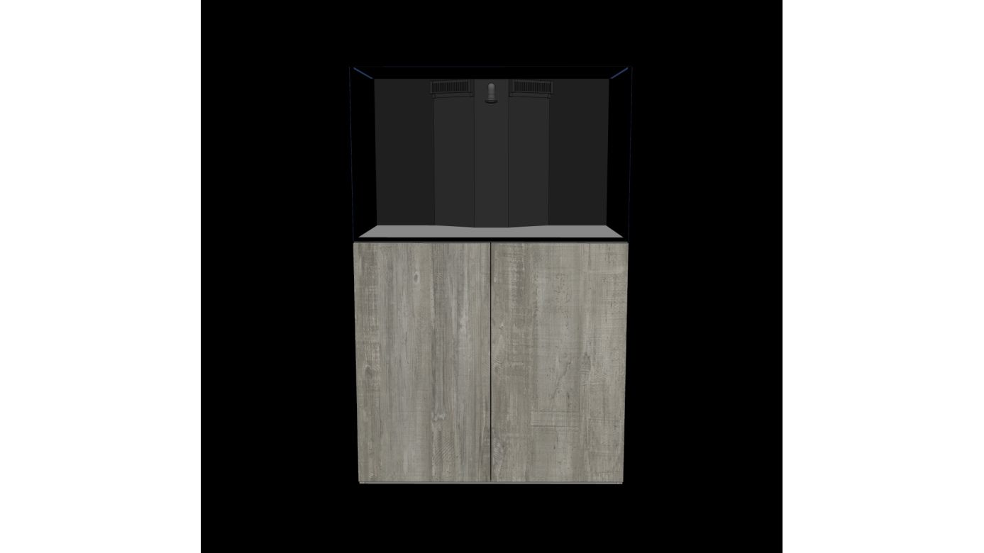 D-D AQUA-Pro Reef 900 Anthracite Matt 90x50x56cm Aquariumsystem mit Holzschrank