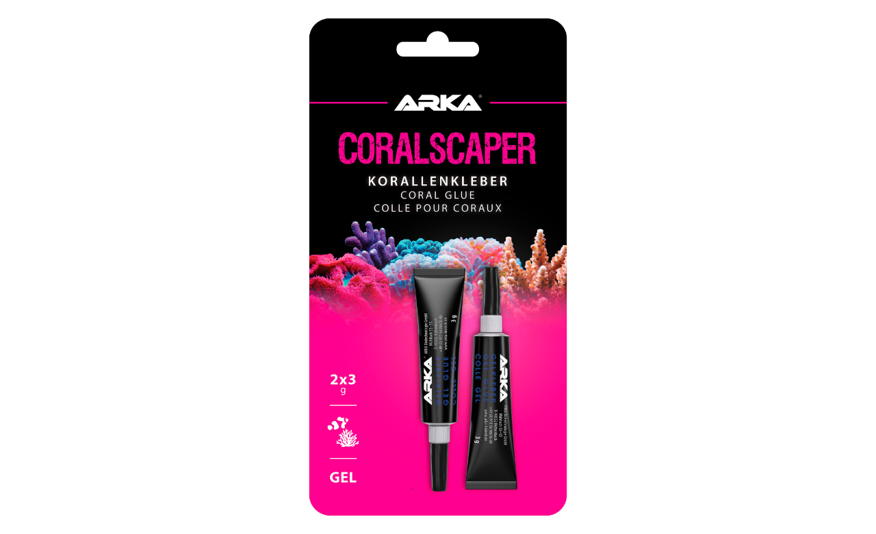 ARKA Coralscaper Gel Korallenkleber Sekundenkleber 2x3 g