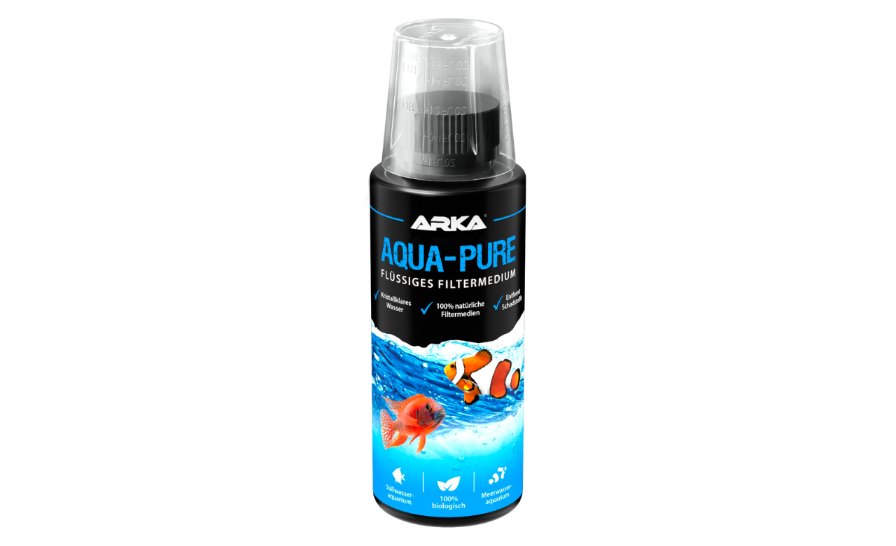 ARKA Aqua-Pure flüssiges Filtermedium mit Bakterien 118 ml