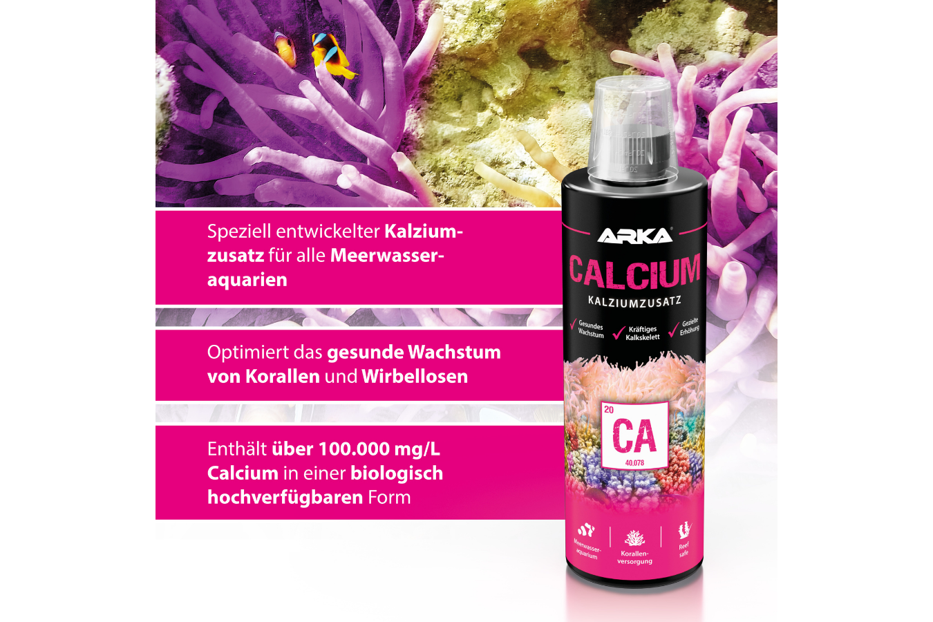 ARKA Calcium Kalziumzusatz 118 ml