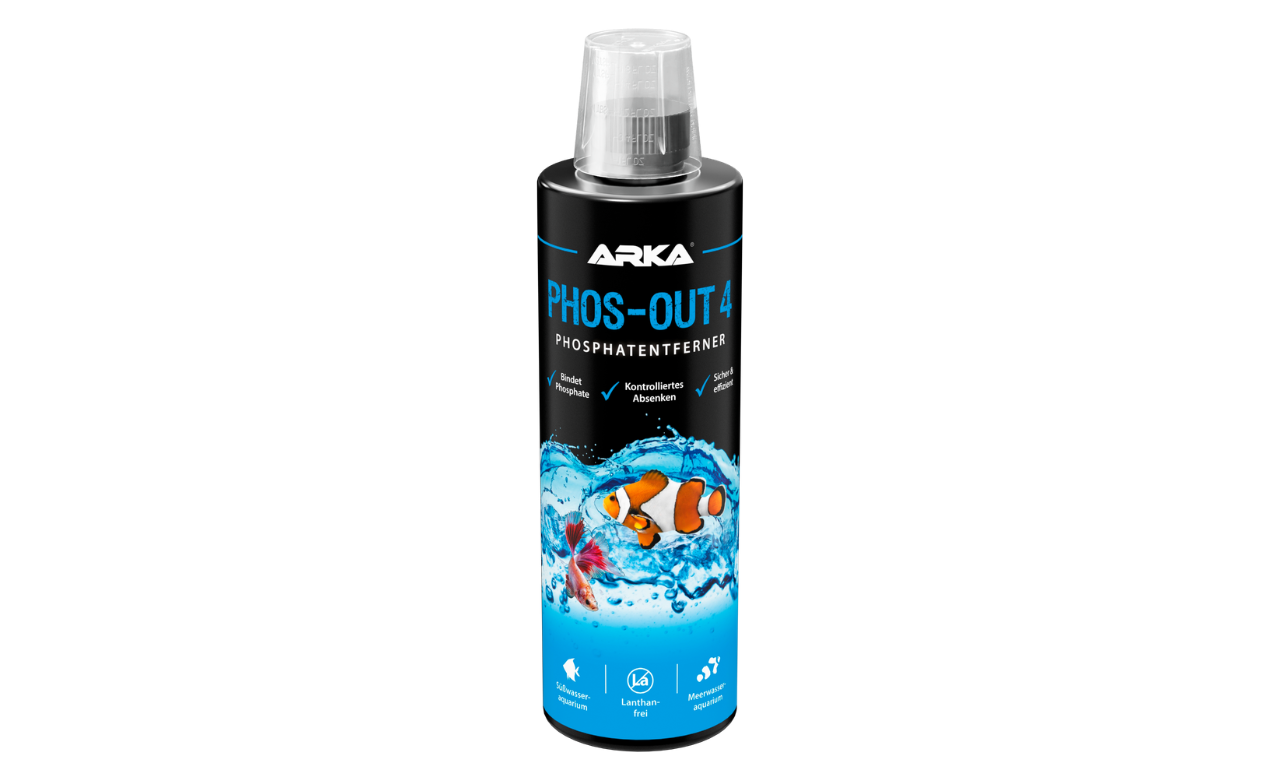 ARKA Phos-Out 4 flüssiger Phosphatentferner 473 ml