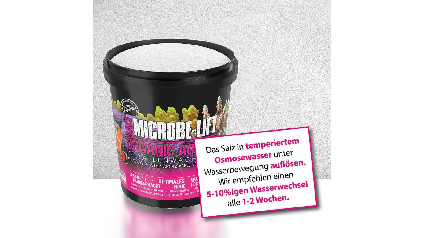 Microbe-Lift Organic Active Salt Meersalz 10 kg