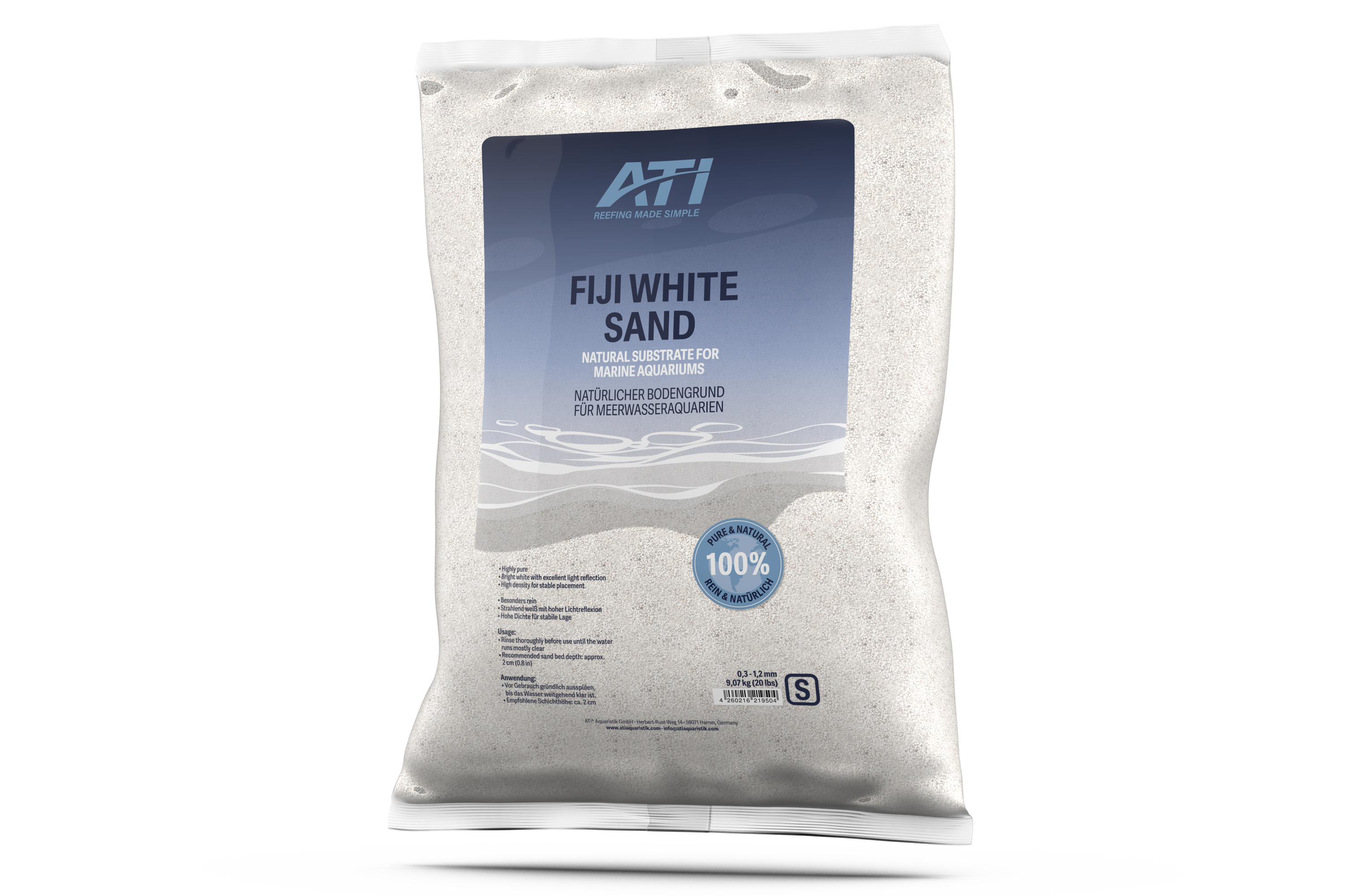 ATI Fiji White Sand L 20lbs/9,07 kg