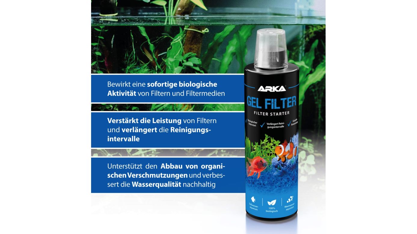 ARKA Gel Starter Filter Starter 473 ml