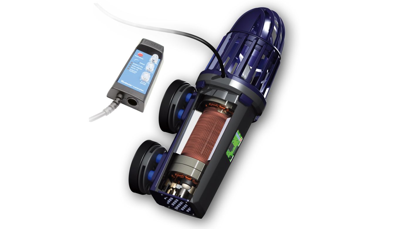 Tunze Turbelle Stream 3 Strömungspume inkl. Strömungsrichter (max. 15.000 l/h / bis 15mm Glasstärke) (6150.000)