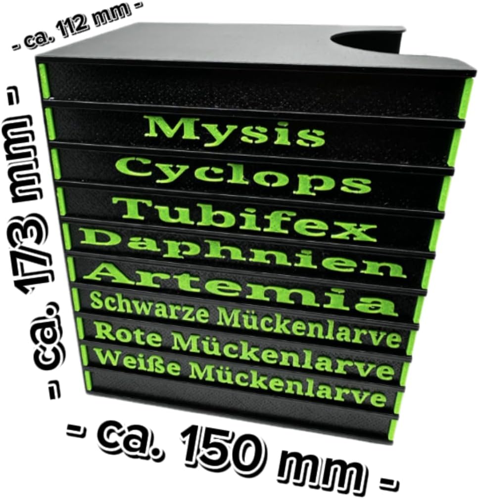 *NEU* Frostfutterbox Organizer 10-fach inkl. Beschriftung