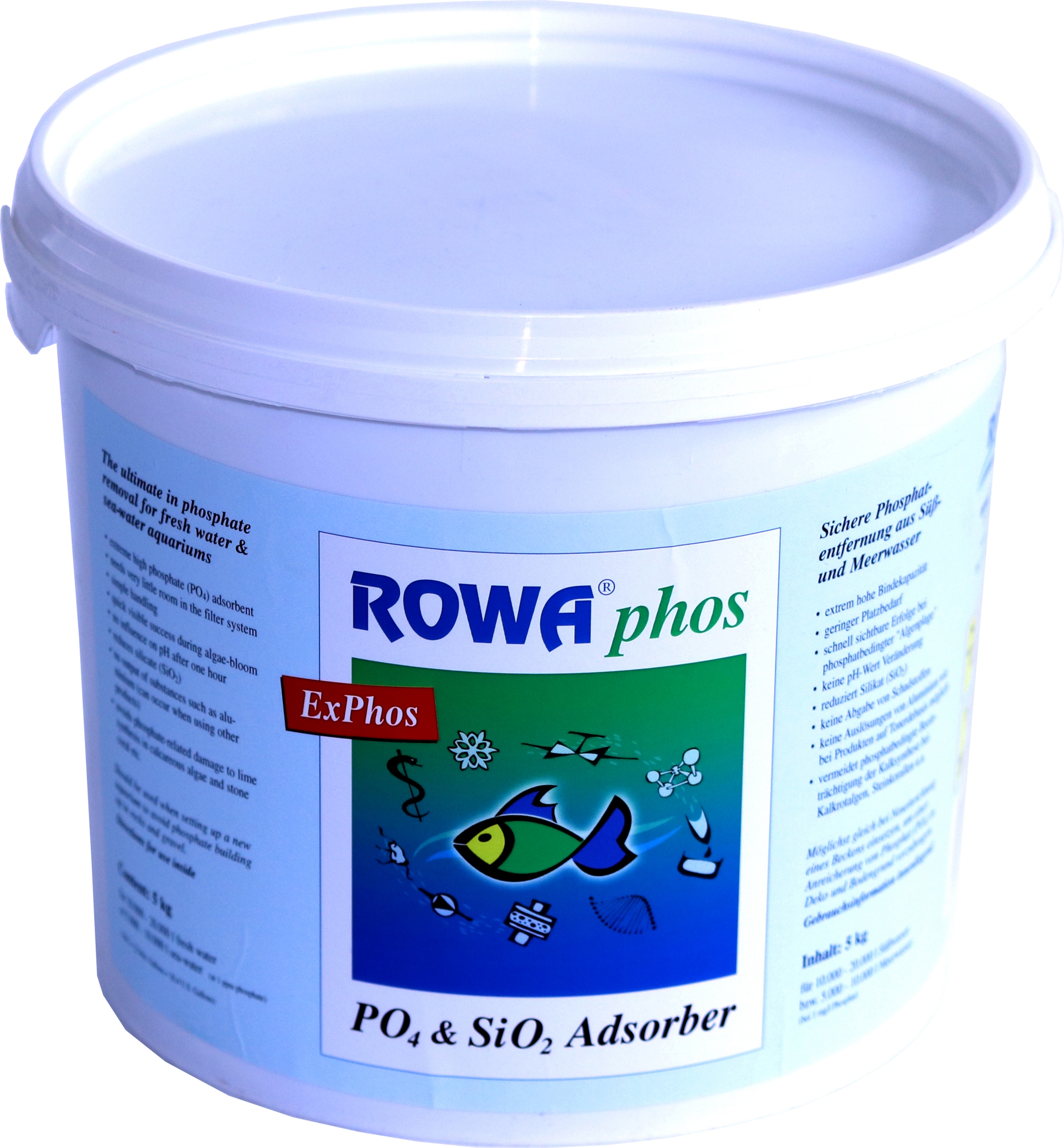 ROWAphos Phosphat- & Silikatabsorber 5000 g