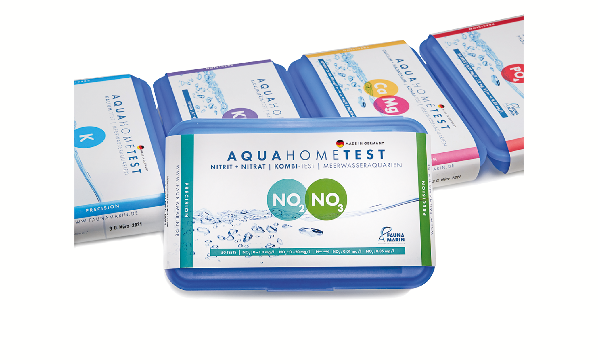 Fauna Marin AquaHomeTest NO2+NO3 MHD 01/2026