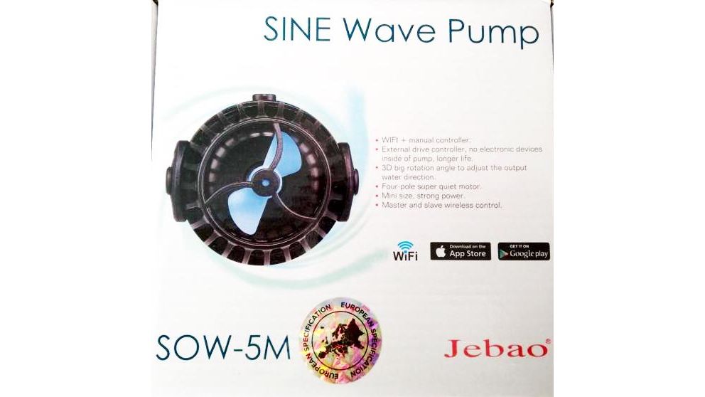 Jecod/Jebao Stream Pump SOW-5M Strömungspumpe mit WiFi (max. 5000 l/h)