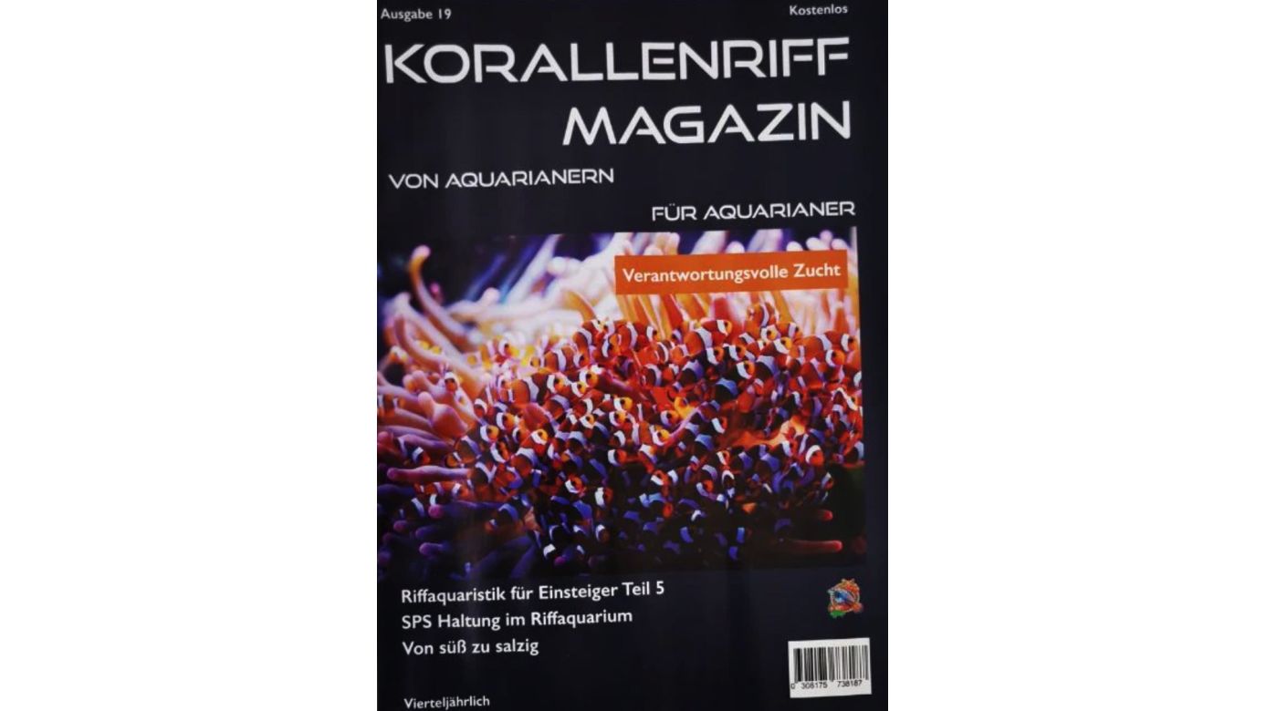 Korallenriffmagazin Ausgabe 19 (Q4/2024)