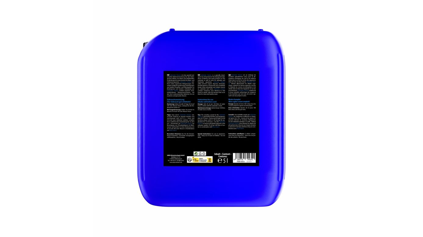 ARKA Substrate Cleaner Mulm- & Schmutzentferner 5 L
