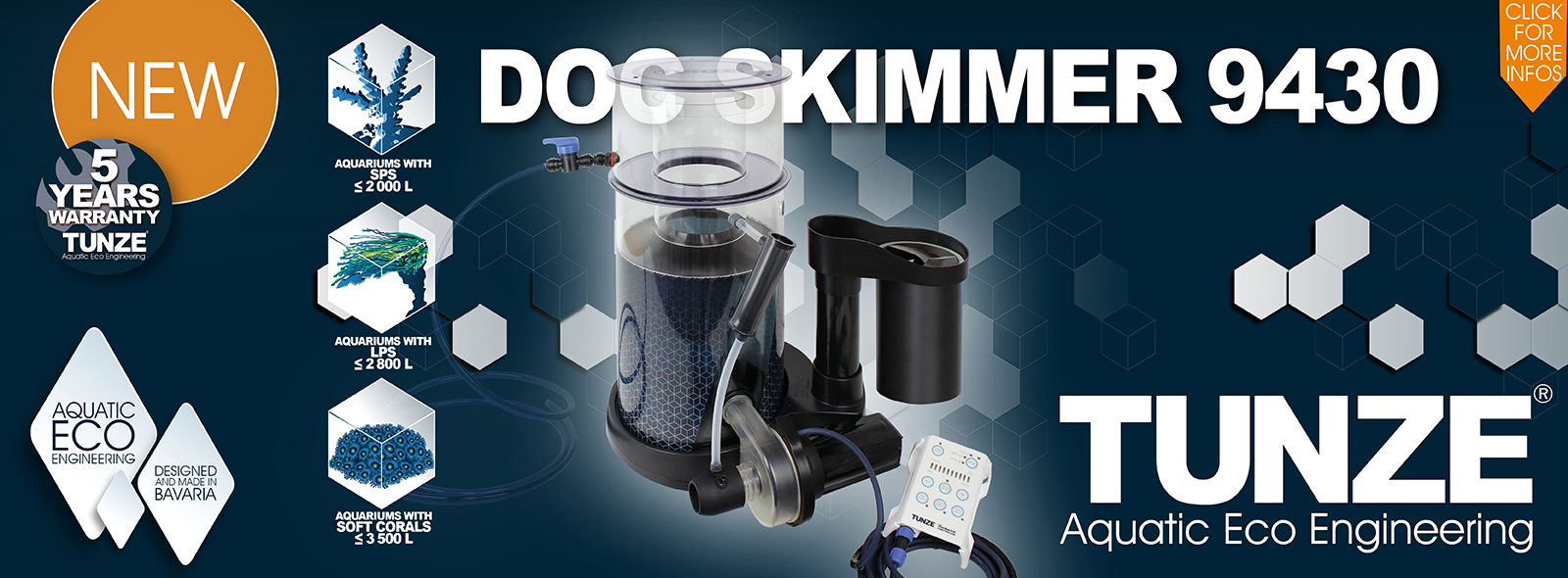 *NEU* Tunze DOC Skimmer 9430 Abschäumer HUB Edition (bis 3500 Liter) (9430.005)
