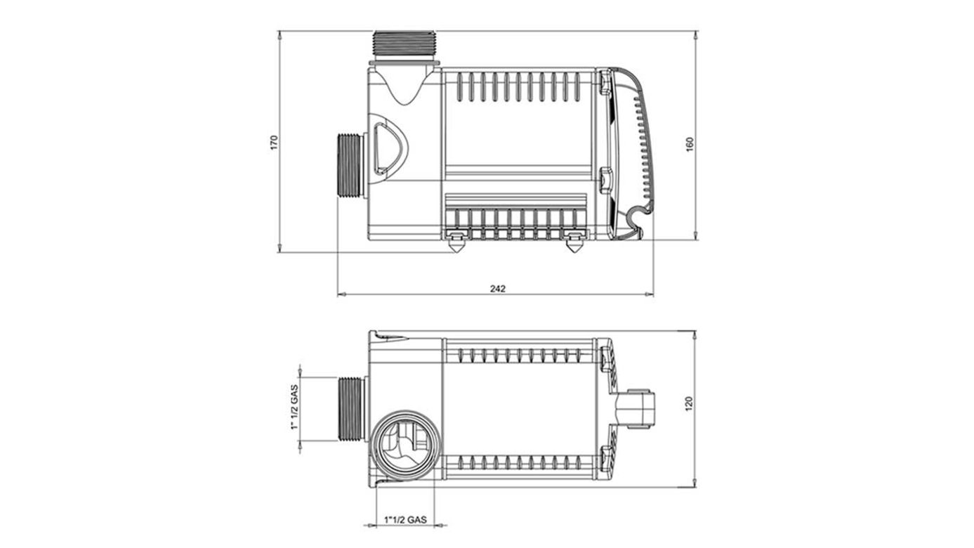 Tunze Rückförderpumpe Silence Pro 11000 l/h (1073.110)
