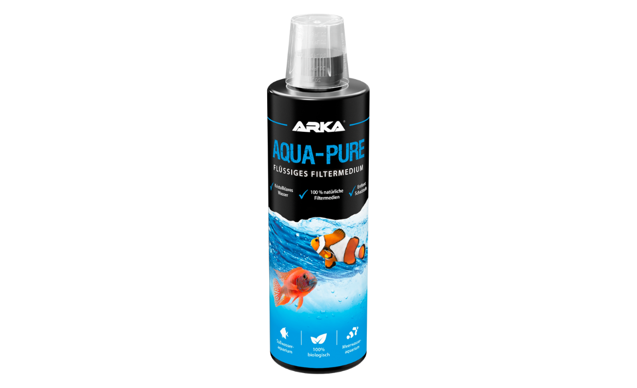 ARKA Aqua-Pure flüssiges Filtermedium mit Bakterien 473 ml
