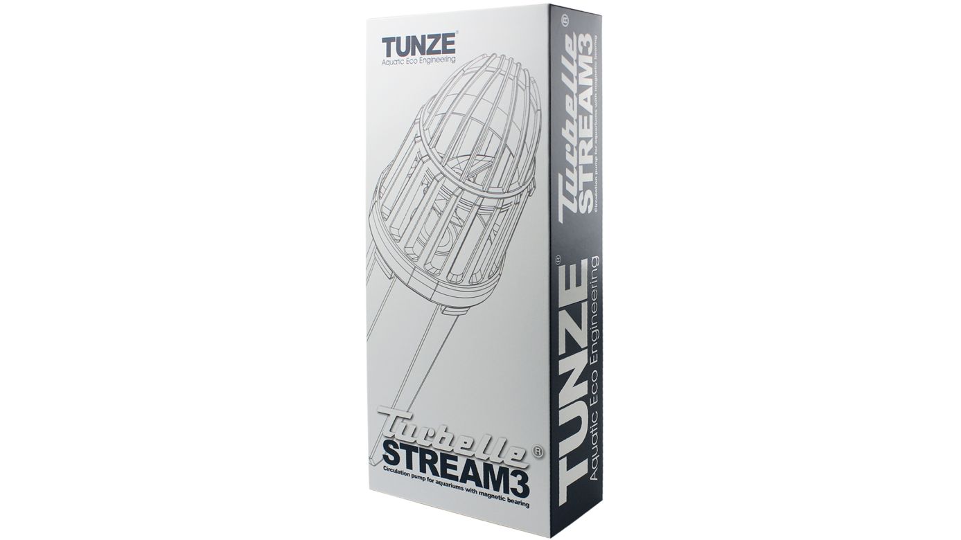 Tunze Turbelle Stream 3 Strömungspume inkl. Strömungsrichter (max. 15.000 l/h / bis 15mm Glasstärke) (6150.000)