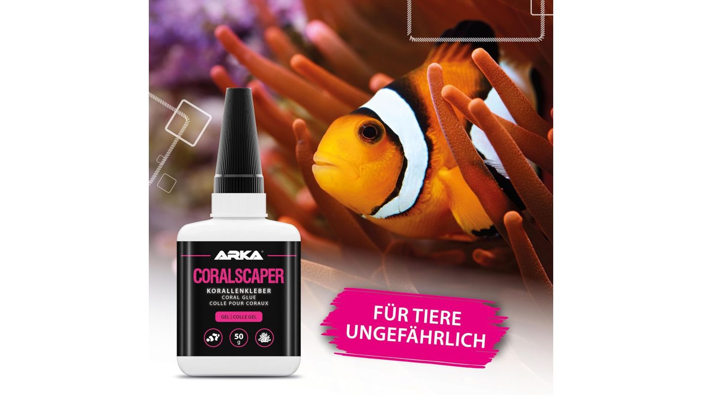 ARKA Coralscaper Gel Korallen Sekundenkleber 50 g