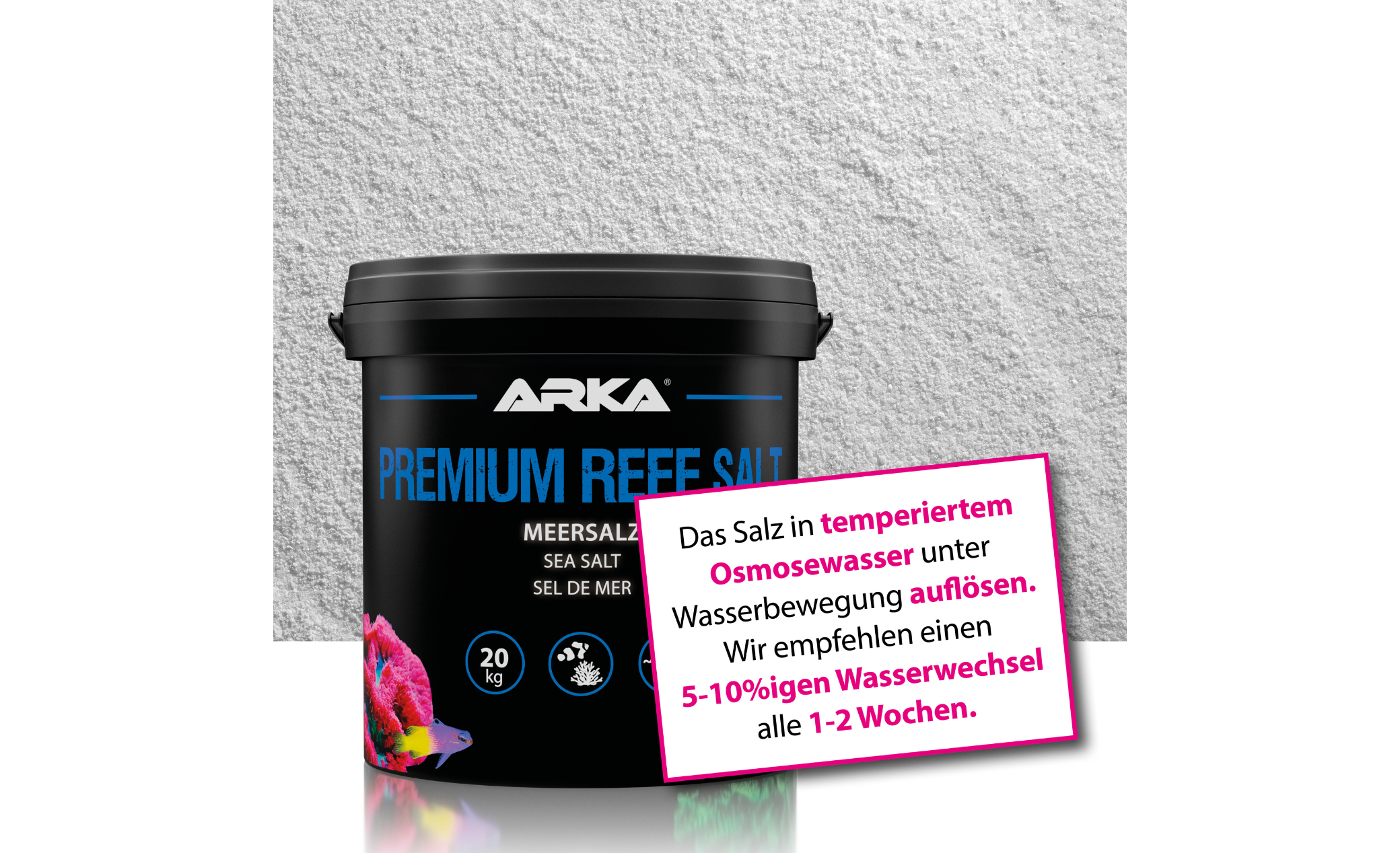 ARKA Premium Reef Salt Meersalz 10 kg