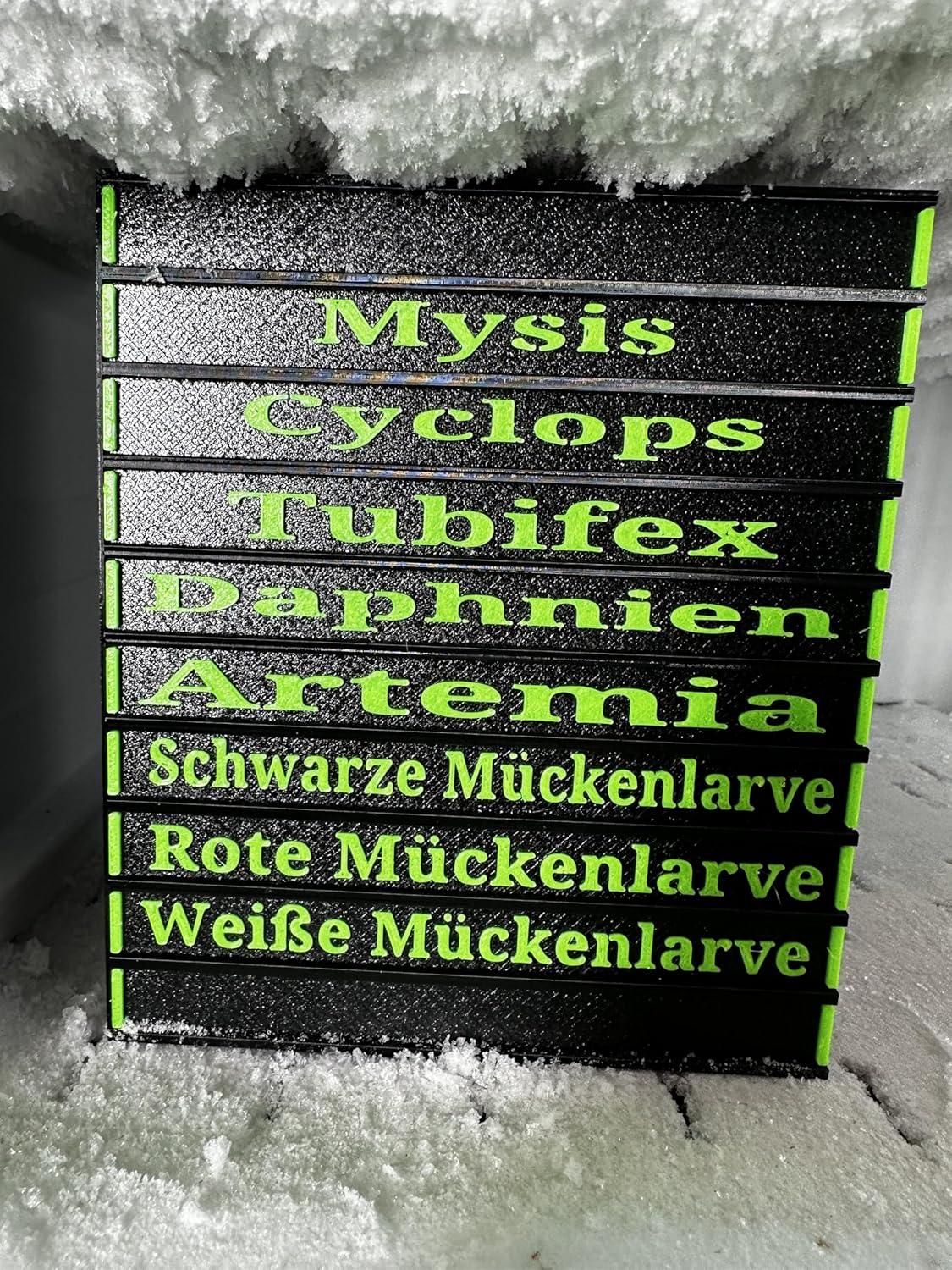 *NEU* Frostfutterbox Organizer 10-fach inkl. Beschriftung