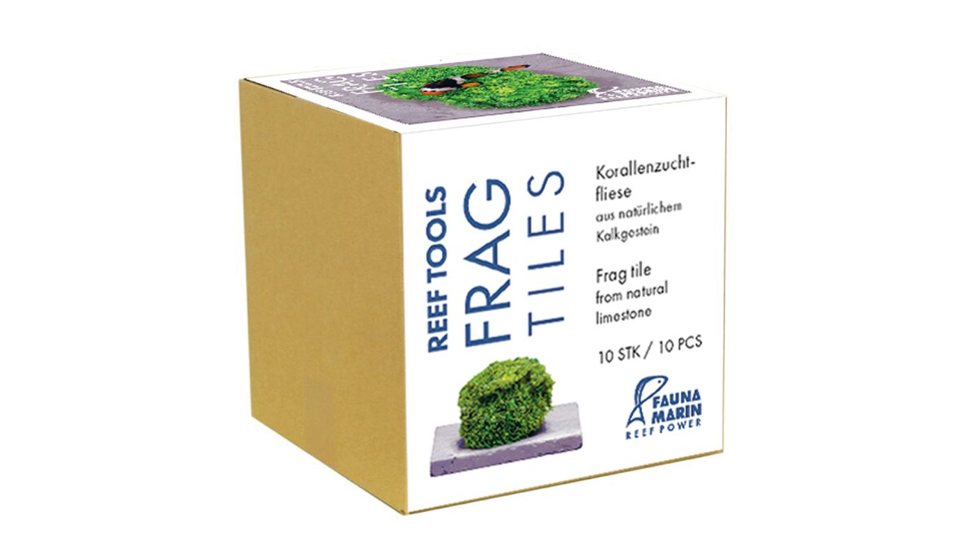 Fauna Marin Frag Tiles Korallenzuchtfliese 100x100x10 mm (10 St.)