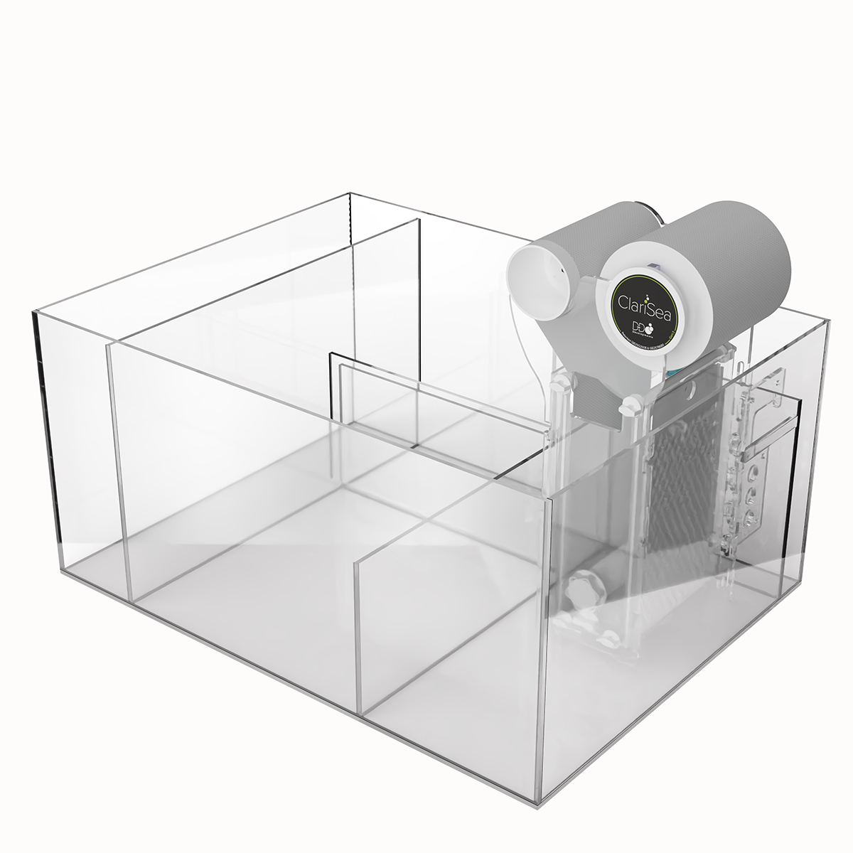 *NEU* D-D Aqua-Pro Reef Peninsula 1500 Metal Frame Anthracite Matt 150x75x56cm Aquariumsystem