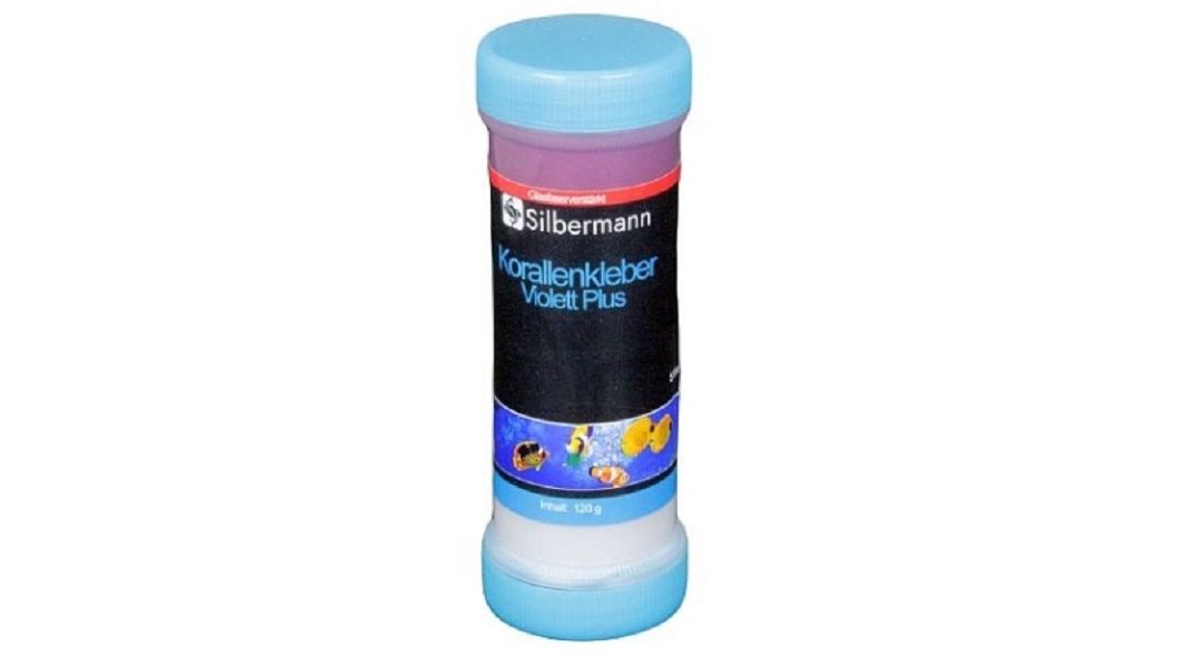 Silbermann Korallenkleber violett plus 120 g