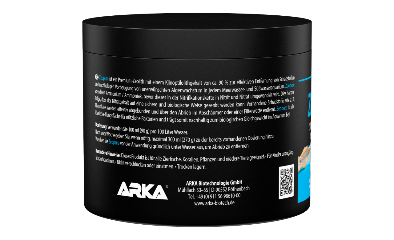 ARKA Zeopure Zeolith 5-9mm 425 g