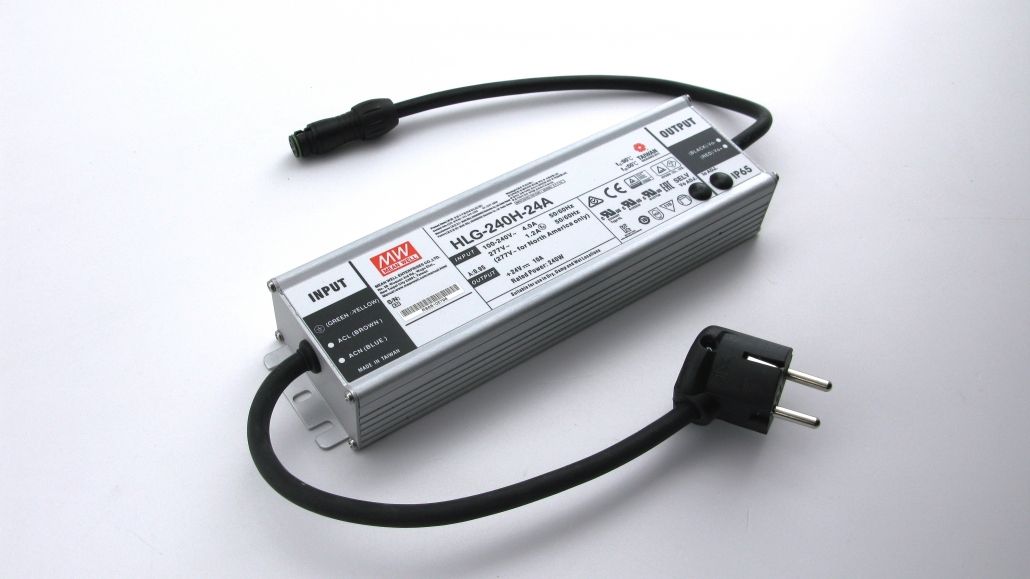 Daytime LED-Converter 24V DC / 240 W