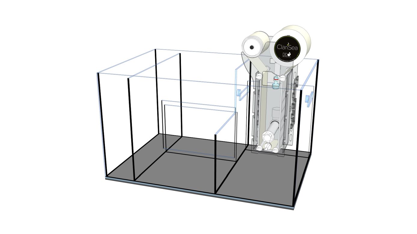 D-D AQUA-Pro Reef 900 Anthracite Matt 90x50x56cm Aquariumsystem mit Holzschrank