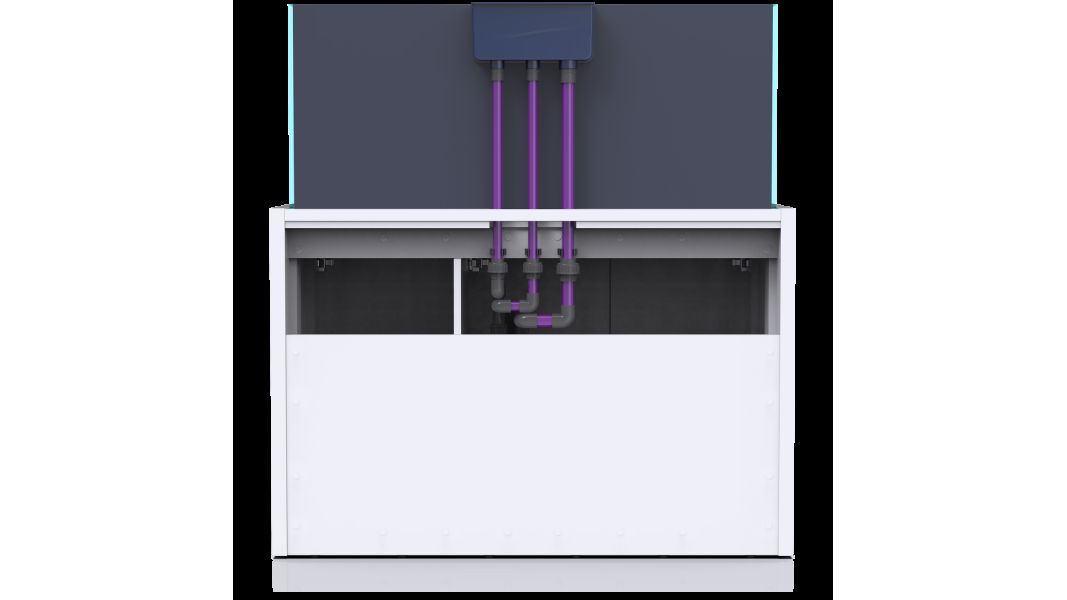 Nyos Opus G2 440 Pro-Line white (125x55x55cm) 378 Liter