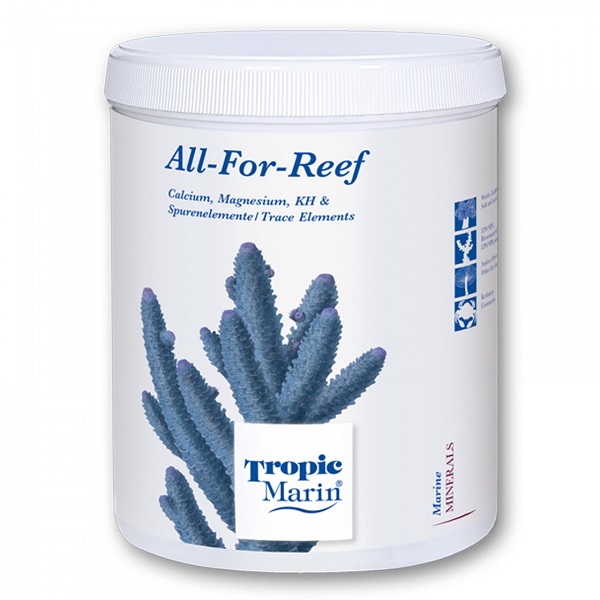 Tropic Marin ALL-FOR-REEF Pulver Calcium, Magnesium, KH, Spurenelemente 800 g