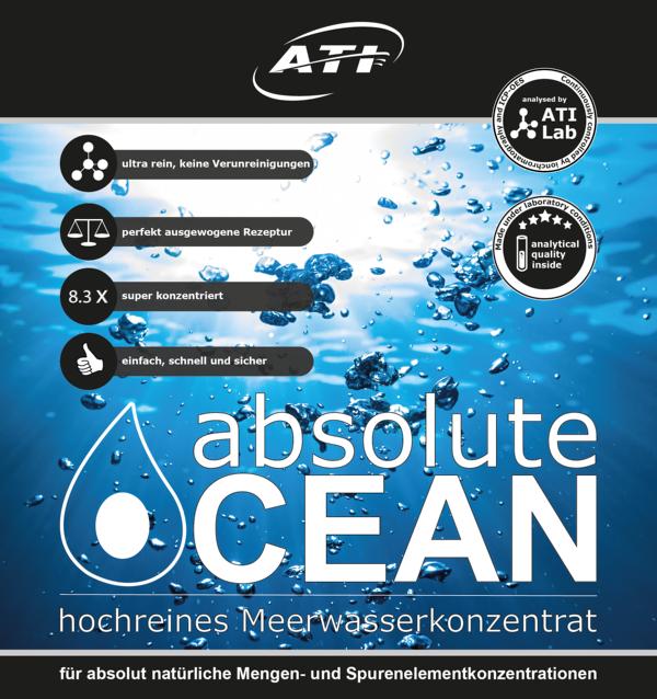 ATI Absolute Ocean 2x 10,2 Liter Meerwasserkonzentrat (für 170L)